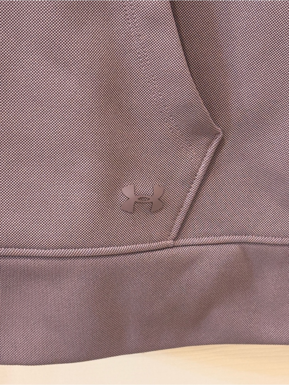 Under Armour Mock  Lavender Turtleneck Pullover - Picture 2 of 6